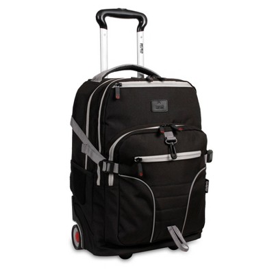 Рюкзаки JWorld J World Lunar Laptop 19.5" Rolling Backpack - Black — фото 2