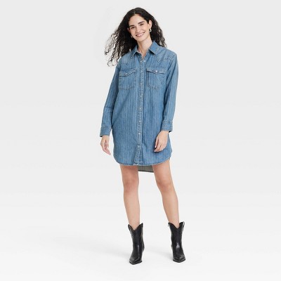 Women's Western Shirtdress - Universal Thread™