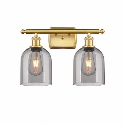 Bella - 2 Light Bath Vanity In Industrial Style-10.5 Inches Tall and 15.5 Inches Wide
