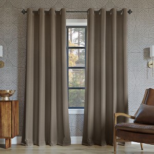 Sun Zero Blackout Oslo Theater Grade Grommet Curtain Panel - 1 of 4