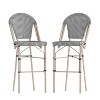 Taylor & Logan Noemi Stacking Bistro Style Chair - 4 of 4