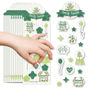 Big Dot of Happiness Family Tree Reunion - Family Gathering Party Favor Kids Stickers - 16 Sheets - 256 Stickers - 1 of 4
