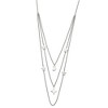 Chisel Stainless Steel Stars and Moon Multi Strand 24.25" Cable Chain Necklace with 1.75" Ext. - 3 of 3