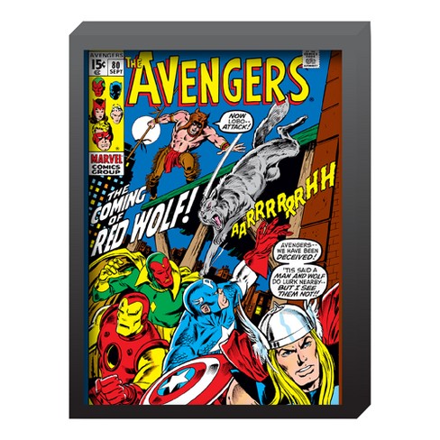 Marvel Avengers 15 X20 Comic Book Wall Dcor