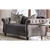 Brushwood Button Tufted Loveseat - HOMES: Inside + Out - 2 of 4