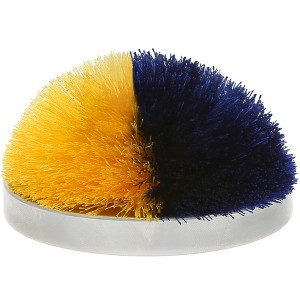 Pavilion Gift Company - Blue & Yellow - 2.75" Pom Pom Lid - Decorative Objects - 1 of 4