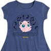 Girls' - Pokémon - Jiggypuff Sing Along Fit & Flair Cap Sleeve Dress - 2 of 3