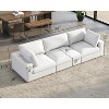 AMERLIFE Modular Sectional Sofa, Down Filled Couch for Living Room - 2 of 4