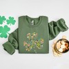 Simply Sage Market Women's Graphic Sweatshirt Color Shamrocks - 3 of 4