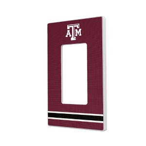 NCAA SEC Universities Stripe Hidden-Screw Light Switch Plate for Single Rocker - 1 of 4