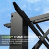 Aoxun Outdoor 10'x10' Pergola ¨C Heavy-Duty Metal Sun Shade with Retractable Canopy for Patio, Garden, Deck ¨C Modern Design - 3 of 4