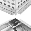 304 Stainless Steel Chimney Cap Cover - Adjustable Fireplace Flue Vent Top with Metal Strips, Screws & Gloves Included - 4 of 4