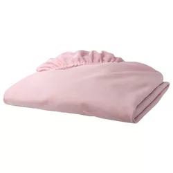 TL Care Jersey Knit Fitted Crib Sheet - Pink