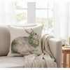 Indoor/Outdoor Pillow – Bunny Trail Francis & Florence Dye 12 inch by Manual Woodworkers and Weavers - 3 of 3