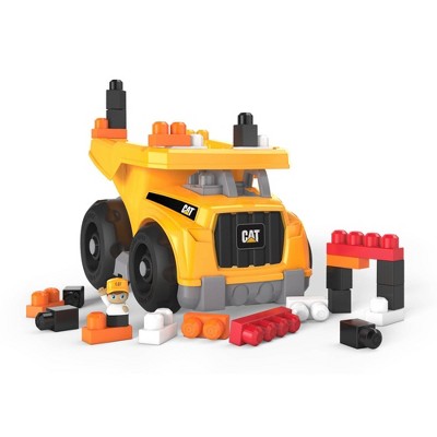 mega bloks cat large dump truck