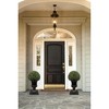 Artificial Plant Topiary Ball, Ball Topiary in Square Pot for Home Office Outdoor and Indoor Decor Porch Plants - 2 of 4