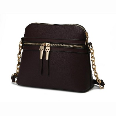 MKF Collection Kelisse Solid Crossbody Bag by Mia K