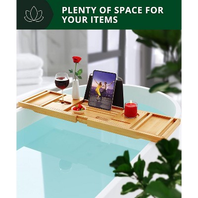 Royal Craft Wood Bathtub Tray Caddy