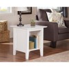 AFI Furnishings Nantucket End Table Set of 2 WH - 2 of 4
