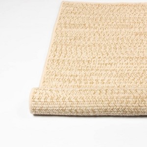Colonial Mills Monterey Wool Tweed Braided Runner, Linen 2' x 5', Rectangle Shape - 1 of 4