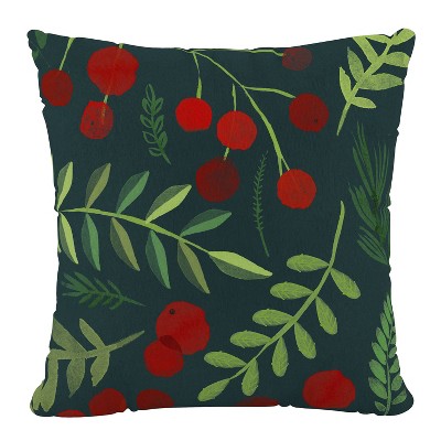 Square Outdoor Holiday Throw Pillow - Skyline Furniture