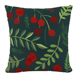 Square Outdoor Holiday Throw Pillow - Skyline Furniture - 1 of 4