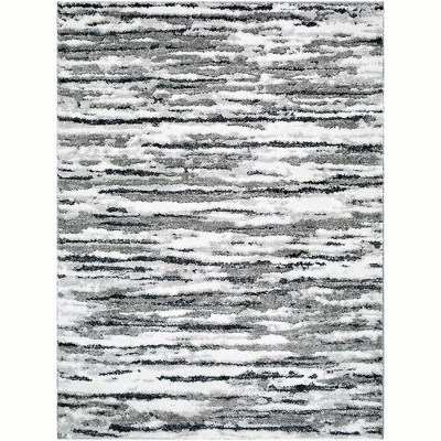 Mark & Day Arionne Woven Indoor Area Rugs Light Silver