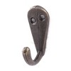 Unique Bargains Home Towel Scarf Bag Cap Vintage Style Wall Mounted Hooks Bronze Tone 10 Pcs - 3 of 4