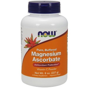 Magnesium Ascorbate Powder by Now Foods  -  8 oz Powder - 1 of 2