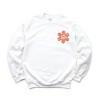 Simply Sage Market S.W.Smiley Checkered Mama Flowers Front and Back Print Sweatshirt - 2 of 4