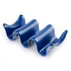 Prepara Taco Stand, 3-Pack, Hard/Soft Shell Holder for Upright Serving - Serves 2-3, Durable Melamine Food Organizer - (Blue) - 2 of 4