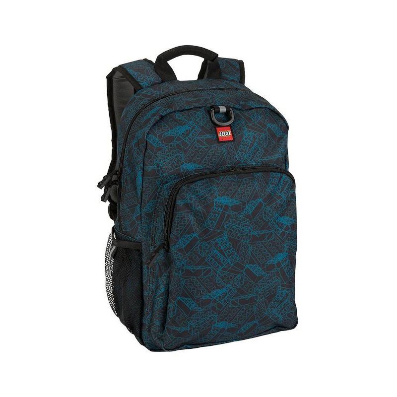 LEGO Heritage Classic Kids&#39; 16&#34; Backpack - Blue Print, 1 of 8