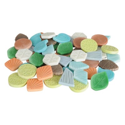 Kaplan Early Learning Company Nature-Inspired Loose Parts - 54 Pieces