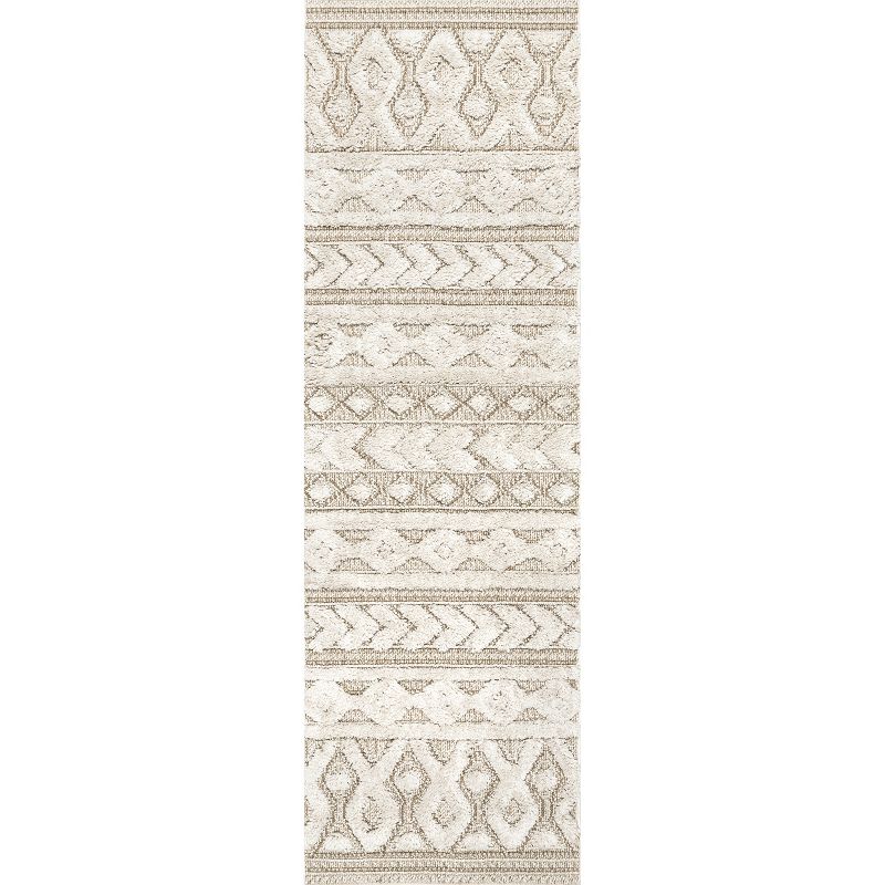 nuLOOM Rebecca High Low Textured Shaggy Area Rug, 1 of 11