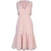 VENUS Womens Fluted Satin Mini Dress - 3 of 4