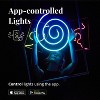 Twinkly Flex App-Controlled Flexible Light Tube with RGB (16 Million Colors) LEDs. White Wire. Indoor Smart Home Decoration Light - 3 of 4