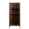 SKRAN High wardrobe and kitchen cabinet with 2 doors and 3 partitions to separate 4 storage spaces - 4 of 4