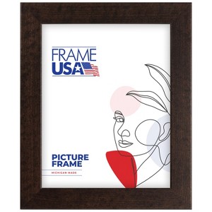 Corporate Brazilian Walnut Single Image Picture Frame - 1 of 3