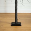 Nearly Natural 6-ft Pre-Lit Halloween Black Willow Artificial Fall Tree with 160 Orange and Purple LED Lights - 3 of 4