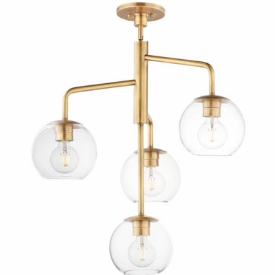 Maxim Lighting Branch 4 - Light Pendant in  Natural Aged Brass