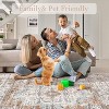 Washable Non-Slip Vintage Carpet, Foldable Indoor Carpet, Super Soft Vintage Dimpled Carpet For Living Room, Bedroom, Game Room, Dorm Room - 3 of 4