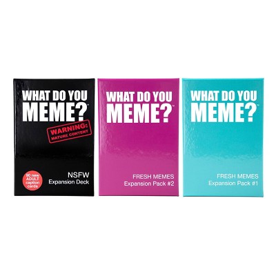 Expansion Pack for What Do You Meme?® Family Edition Card Game