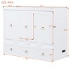 Full Size Murphy Bed with USB Port and a Large Drawer - 4 of 4