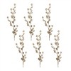 Snowy Glittered Pinecone Spray (Set of 6) - 3 of 3
