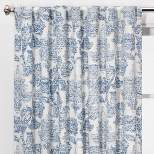 1pc Light Filtering Charade Floral Window Curtain Panel - Threshold™