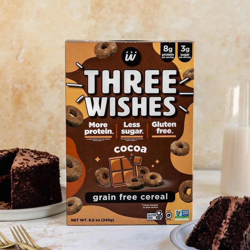Three Wishes Cocoa Cereal - 8.6oz, 3 of 7