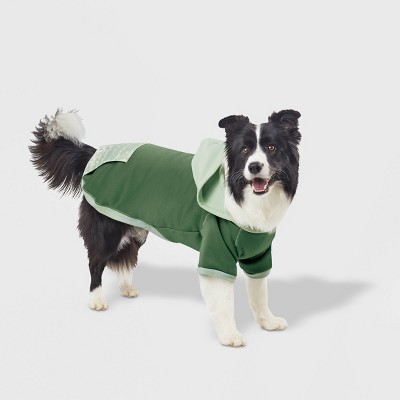 Lightweight Printed Pocket Dog Hoodie - Green - Xxl - Boots