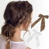 Unique Bargains Fashion Double Ribbon Hair Clips Hairdo Clip 2 Pcs - 3 of 4