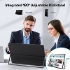 Portable Monitor 15.6'' FHD 1080P - Ultra-Slim Portable Laptop Monitor with Kickstand - IPS Display for PC, MAC, Phone, Xbox, PS5 - USB C & HDMI - 4 of 4