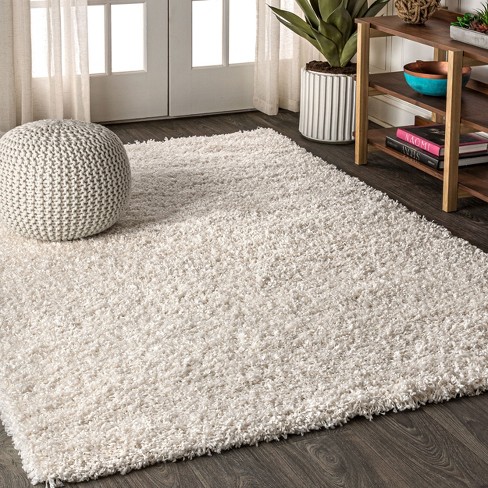 4'x 6' Ultra Stop Rug Pad Area Rug, Cream - Jonathan Y : Target